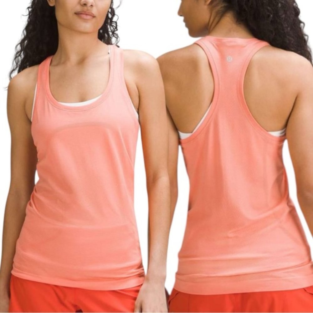 Lululemon Swiftly Tech Racerback Tank Top 2.0 Size 10 Coral